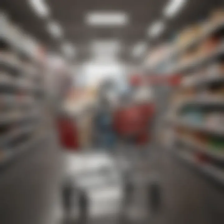 Variety of AARP medical supplies in a shopping cart