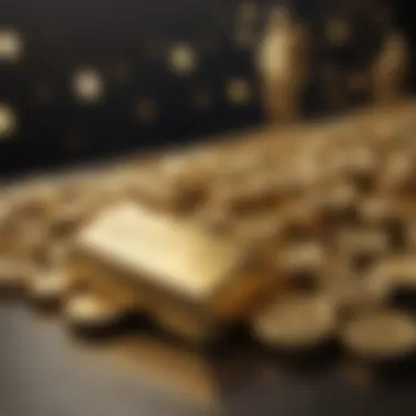 Gold in Modern Financial Markets Modern financial markets with gold trading highlights represented graphically