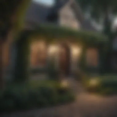 Charming As-Is Property Exterior Elegant home exterior with ivy-covered walls