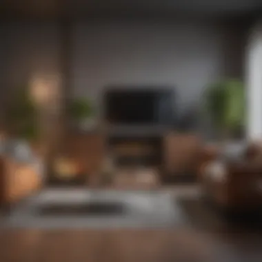 Essential Furniture for a Comfortable Living Room Stylish living room setup showcasing essential furniture