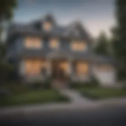 Graph illustrating various home price ranges based on monthly mortgage payment