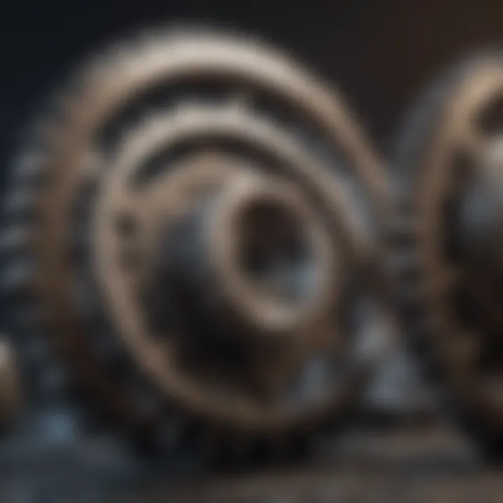 Illustration of gears symbolizing APR calculations