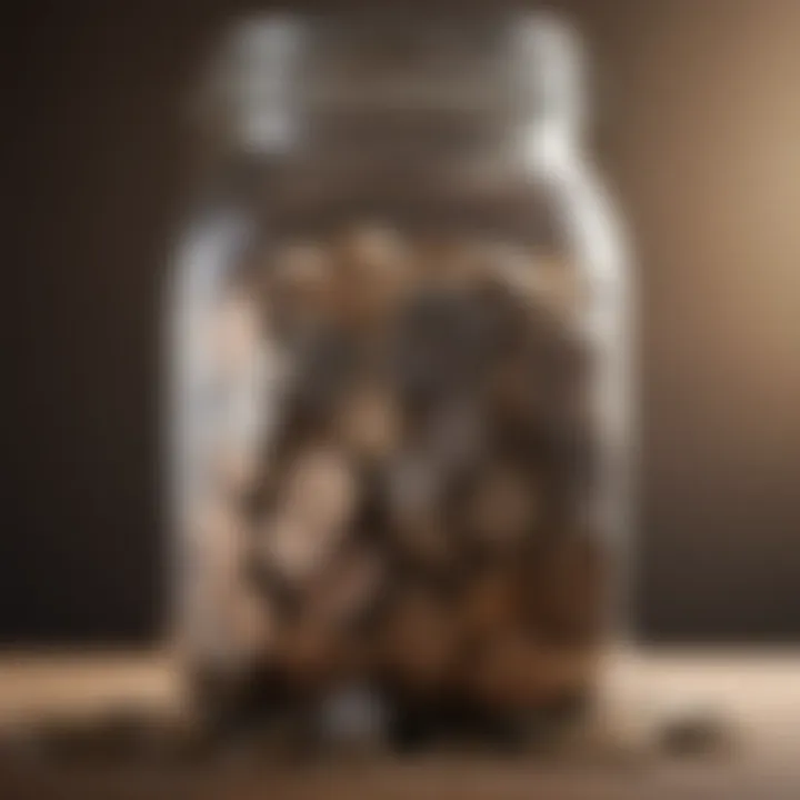 Coins in Jar