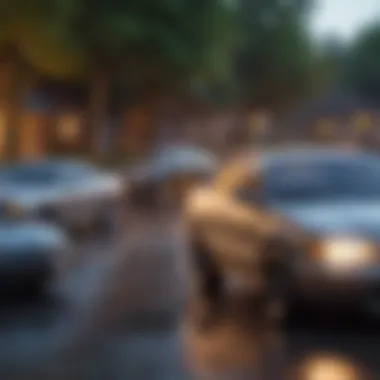 Variety of Car Insurance Coverage in Louisiana Illustration depicting different types of car insurance coverage in Louisiana