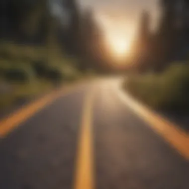 Navigating the Path to Credit Success Illustration of a roadmap to credit success
