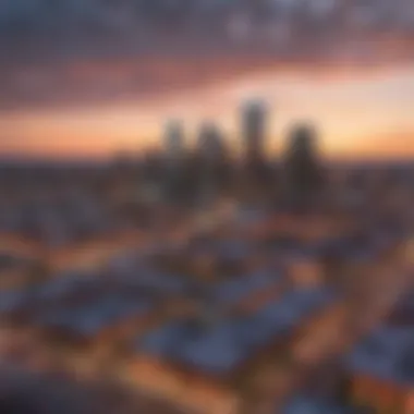 Oklahoma City Skyline Scenic view of Oklahoma City skyline