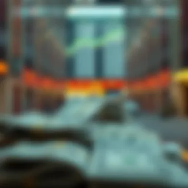 An abstract representation of risk and reward in investments