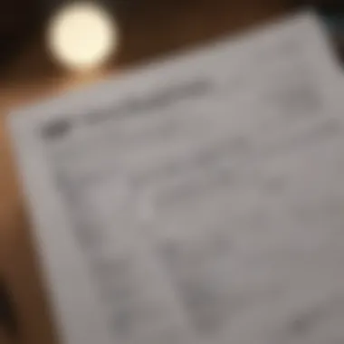 A checklist of documents required for tax filing
