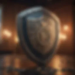 Illustration of a shield symbolizing financial protection