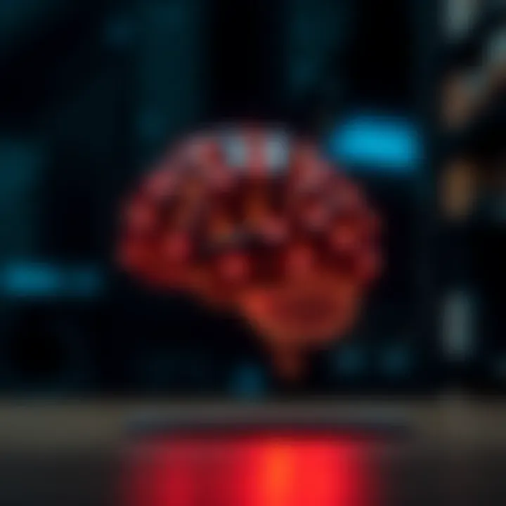 A brain icon symbolizing psychological insights in hiring