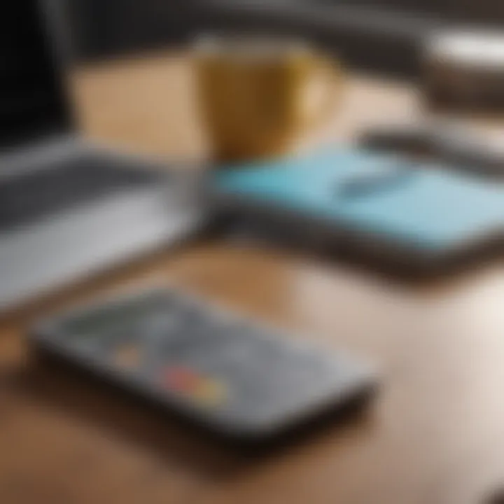 Calculator and notebook on a desk for budgeting