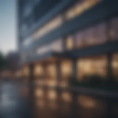 Safeguarding Business Assets with Hazard Insurance Modern Office Building with Hazard Insurance Policy