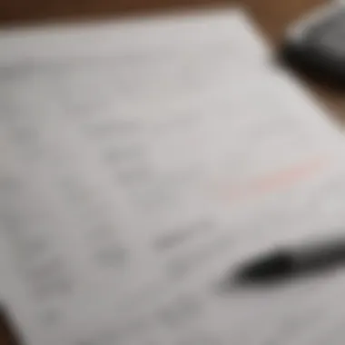 Proactive Financial Management Concept image of a financial plan and budget sheets