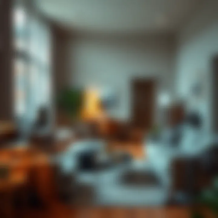 Comfortable Living Space for Rent Cozy apartment interior design