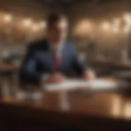 A confident individual preparing for a salary discussion
