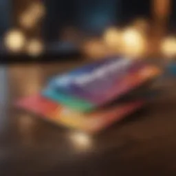 Diverse range of gift cards