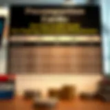 Comparison of Top Credit Cards Credit card comparison chart