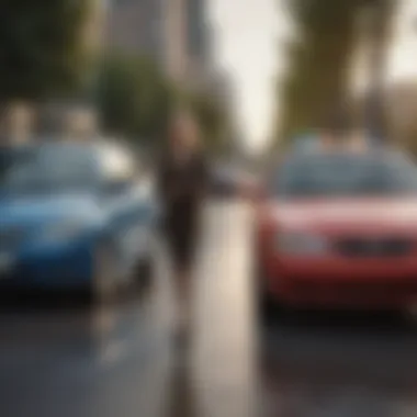 Excellence in Car Insurance Customer Service Illustration depicting superior customer service in car insurance
