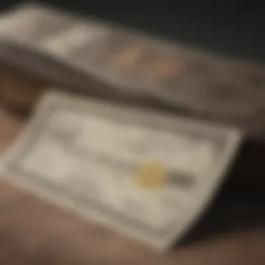 Artistic Depiction of Personal Check Transaction Process Abstract representation of personal check transaction process
