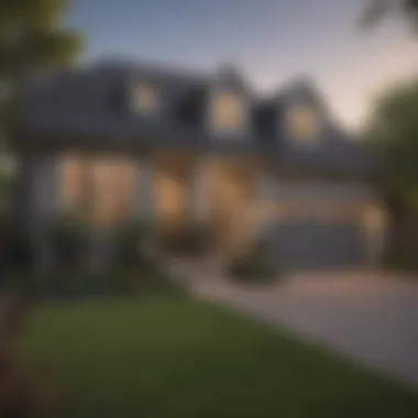 Transforming a Home into an Investment Conceptual image of a house transforming into a financial asset
