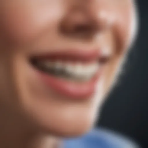 Illustration depicting various types of orthodontic treatments
