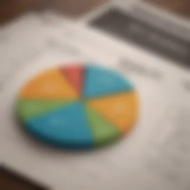 Chart illustrating federal, state, and local tax distribution