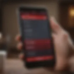 Wells Fargo eDeposit interface on a smartphone