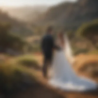 Beautiful California landscape symbolizing uncertainty in wedding plans